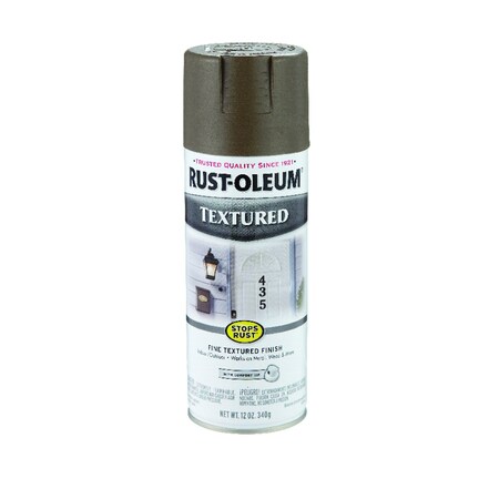 Rust-Oleum Rust-Oleum Stops Rust Textured Bronze Spray Paint 12 oz 7226-830